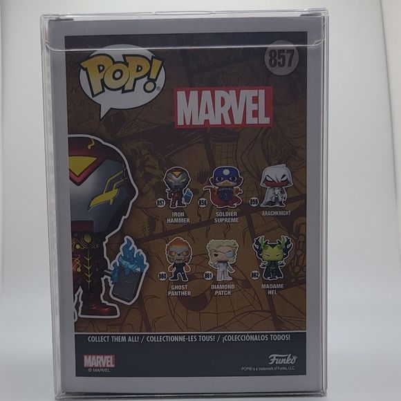 Funko Infinity Warps Iron Hammer 857 Funko Pop Glow in dark - Picture 3 of 4